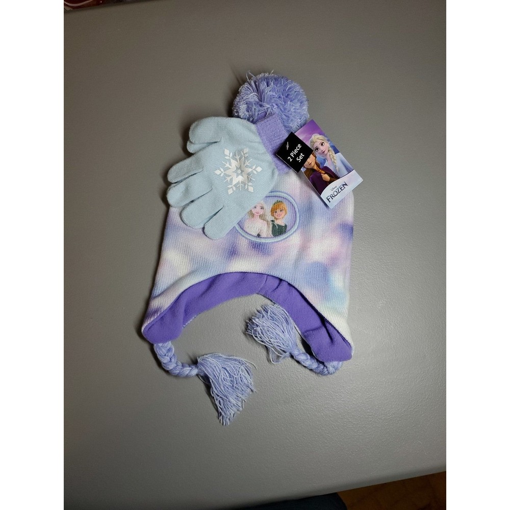 (Berkshire) Disney frozen girls hat and gloves